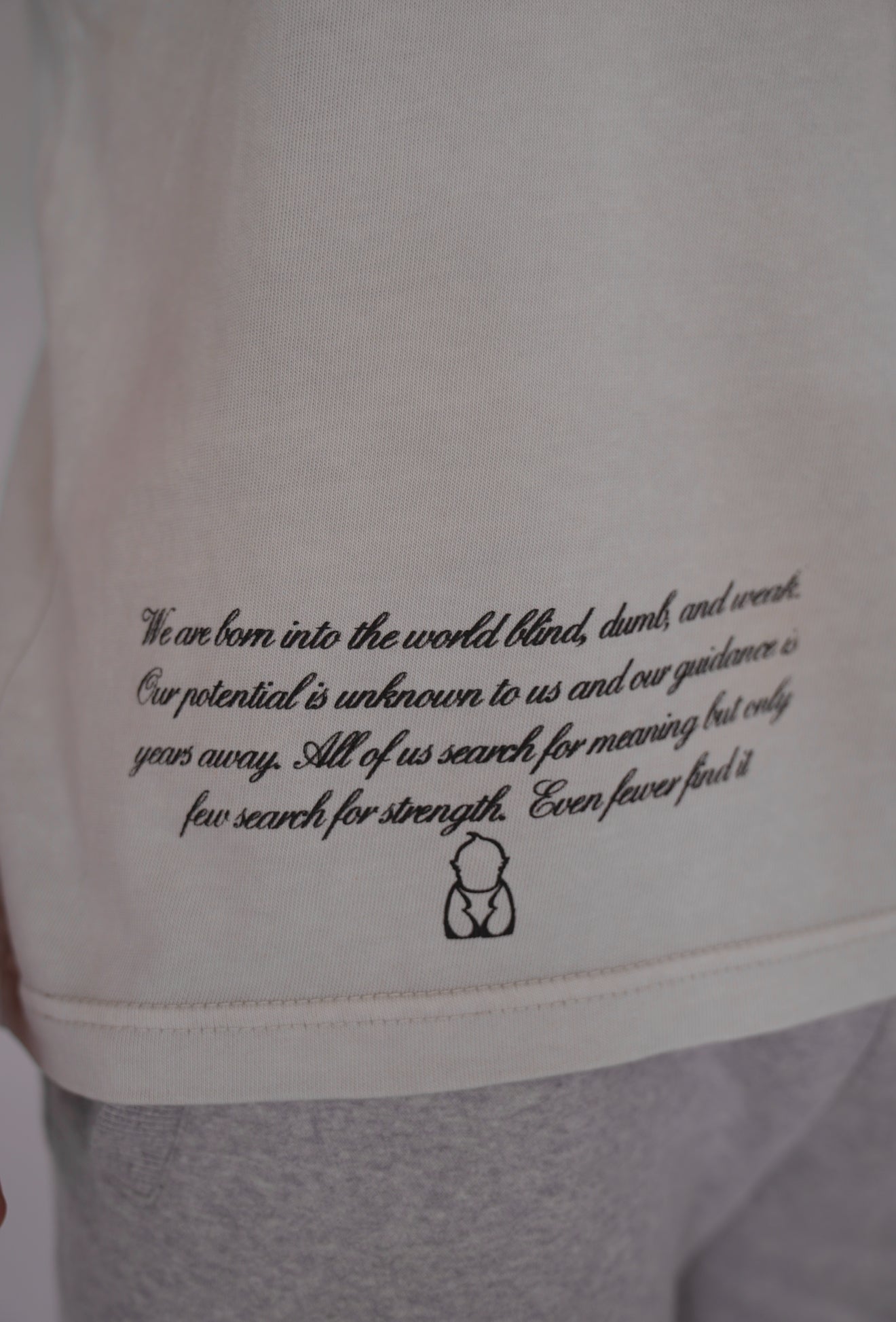 *BB Signature Pigment Dyed Tee (White)