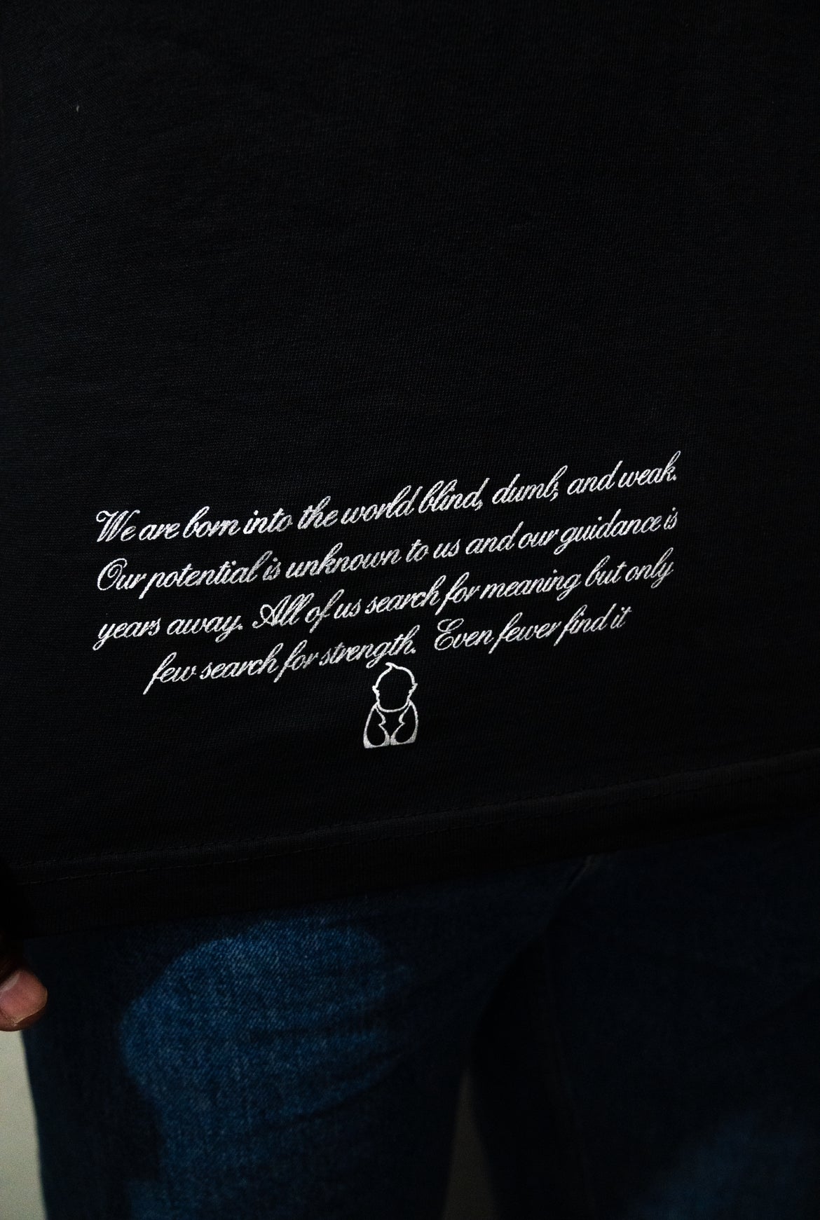 *Signature Pigment Dyed Tee (Black)