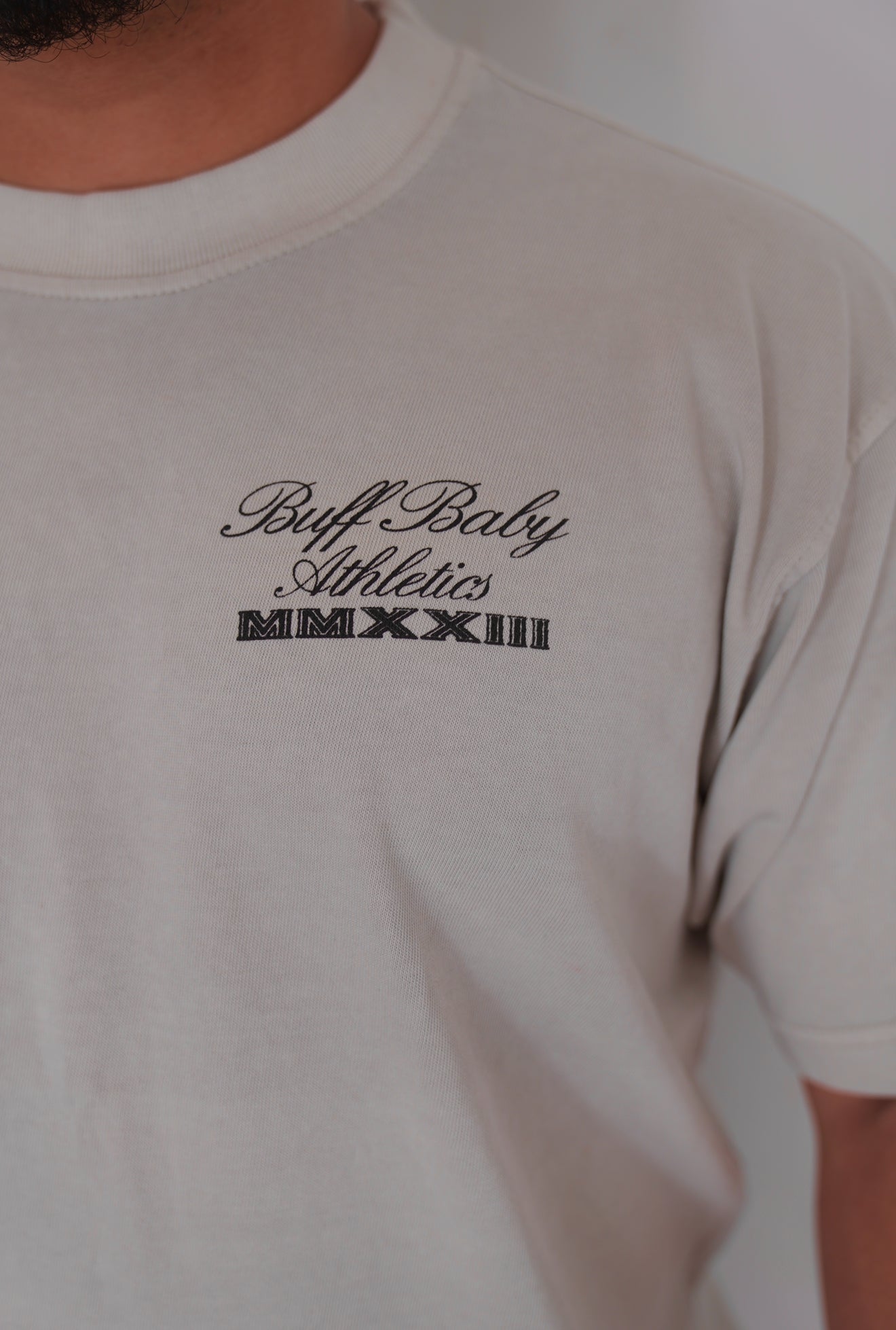 *BB Signature Pigment Dyed Tee (White)
