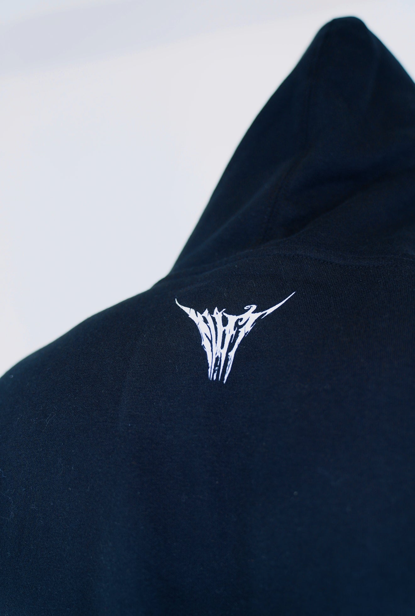 “Chaos” Heavyweight hoodie (Black)