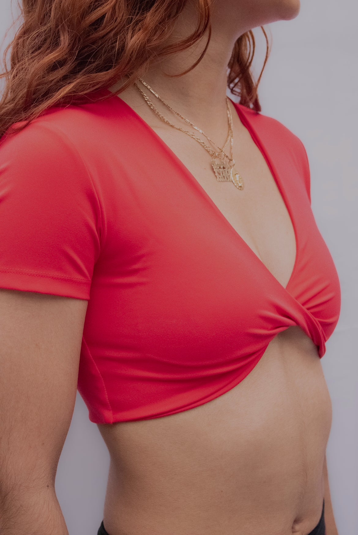 Wild Cherry Crop Top